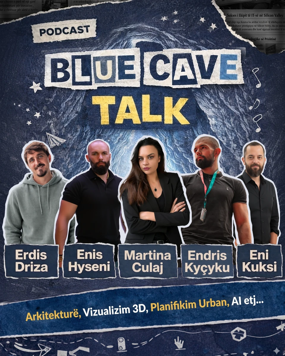 Posteri i episodit 06 të Blue Cave Talk